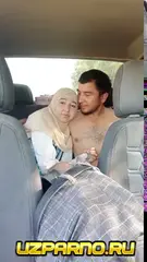 В машине